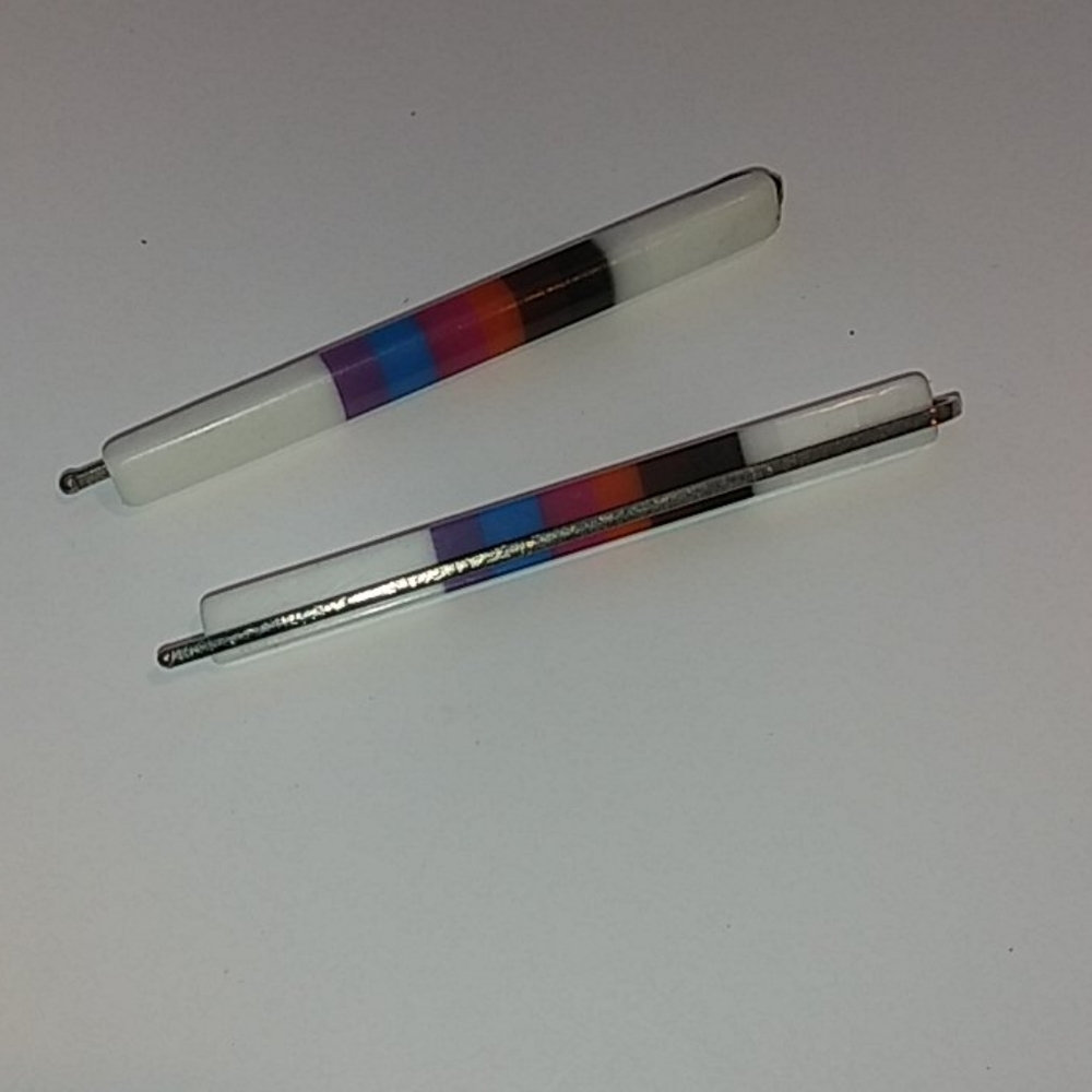 70's Vintage bobby pin pair